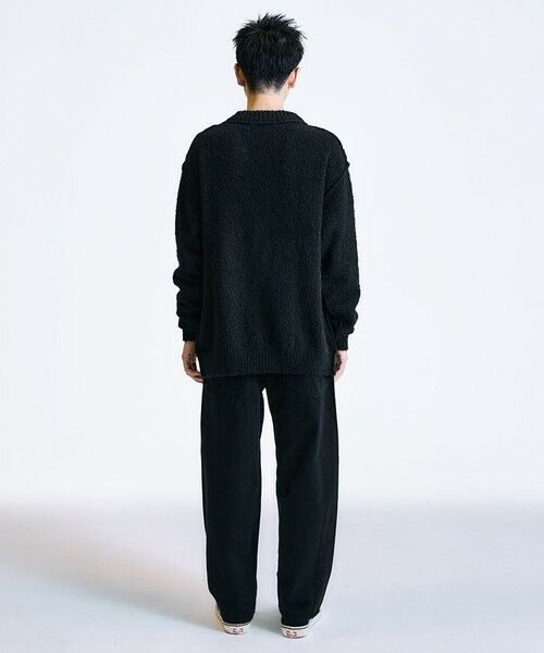 SHIPS / シップス カーディガン・ボレロ | City Ambient Products:〈手洗い可能〉ループヤーン ワイドリブ カーディガン | 詳細5