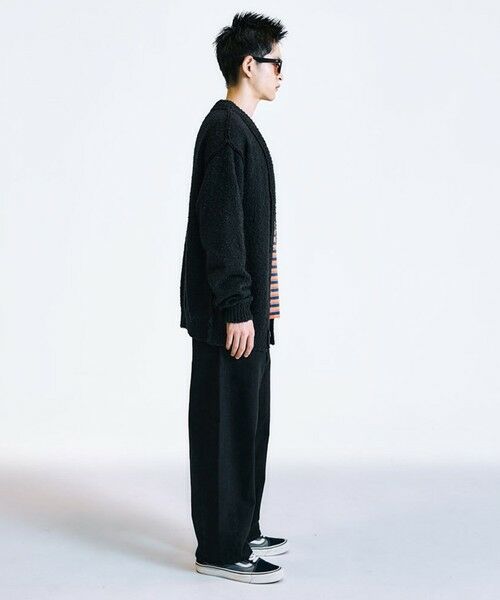 SHIPS / シップス カーディガン・ボレロ | City Ambient Products:〈手洗い可能〉ループヤーン ワイドリブ カーディガン | 詳細6