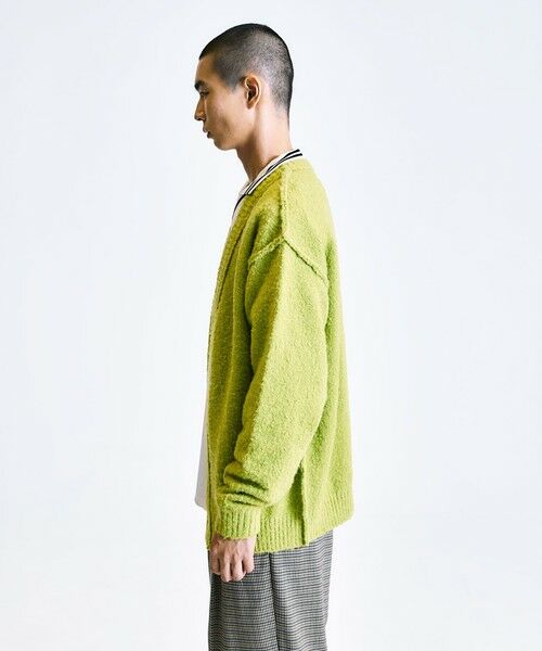SHIPS / シップス カーディガン・ボレロ | City Ambient Products:〈手洗い可能〉ループヤーン ワイドリブ カーディガン | 詳細19