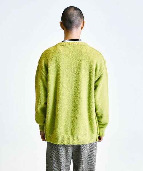 SHIPS / シップス カーディガン・ボレロ | City Ambient Products:〈手洗い可能〉ループヤーン ワイドリブ カーディガン | 詳細20