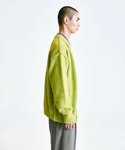 SHIPS / シップス カーディガン・ボレロ | City Ambient Products:〈手洗い可能〉ループヤーン ワイドリブ カーディガン | 詳細21