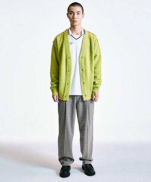 SHIPS / シップス カーディガン・ボレロ | City Ambient Products:〈手洗い可能〉ループヤーン ワイドリブ カーディガン | 詳細14