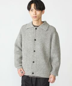 SHIPS / シップス カーディガン・ボレロ | SHIPS: SOLOTEX(R) 畔編み ポロ ニット カーディガン