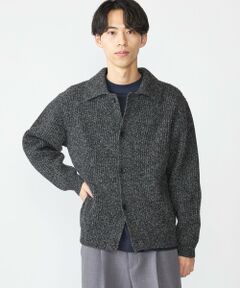 SHIPS / シップス カーディガン・ボレロ | SHIPS: SOLOTEX(R) 畔編み ポロ ニット カーディガン