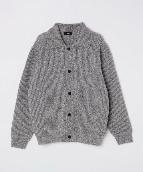 SHIPS / シップス カーディガン・ボレロ | SHIPS: SOLOTEX(R) 畔編み ポロ ニット カーディガン | 詳細3