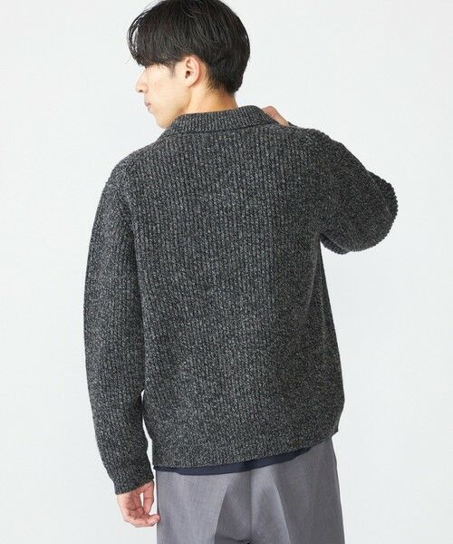 SHIPS / シップス カーディガン・ボレロ | SHIPS: SOLOTEX(R) 畔編み ポロ ニット カーディガン | 詳細16