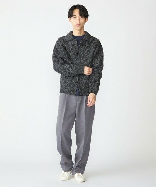 SHIPS / シップス カーディガン・ボレロ | SHIPS: SOLOTEX(R) 畔編み ポロ ニット カーディガン | 詳細9