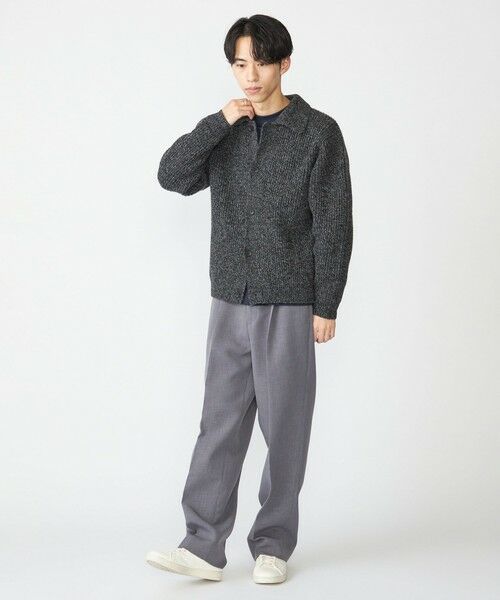 SHIPS / シップス カーディガン・ボレロ | SHIPS: SOLOTEX(R) 畔編み ポロ ニット カーディガン | 詳細10