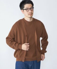 SHIPS / シップス カーディガン・ボレロ | SHIPS: 奥山メリヤス Vネック カーディガン
