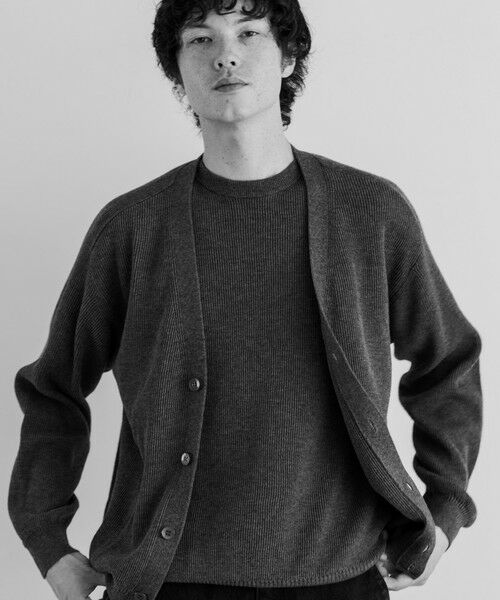 SHIPS / シップス カーディガン・ボレロ | SHIPS: 奥山メリヤス Vネック カーディガン | 詳細3