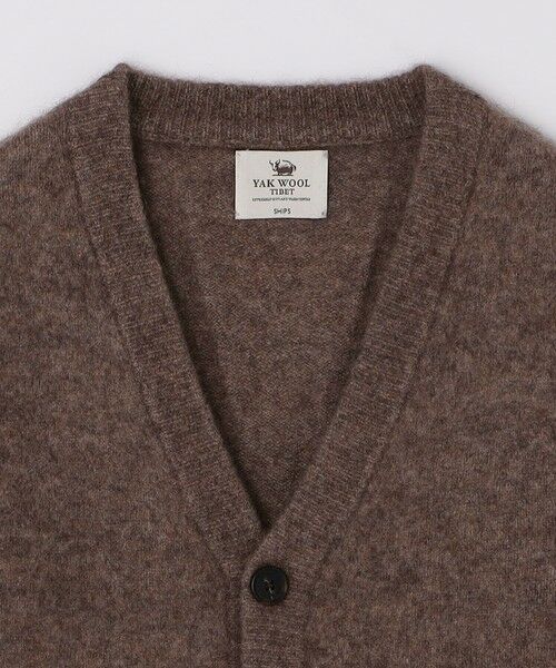 SHIPS / シップス カーディガン・ボレロ | SHIPS: 5ゲージ ヤク ブレンド カーディガン | 詳細5