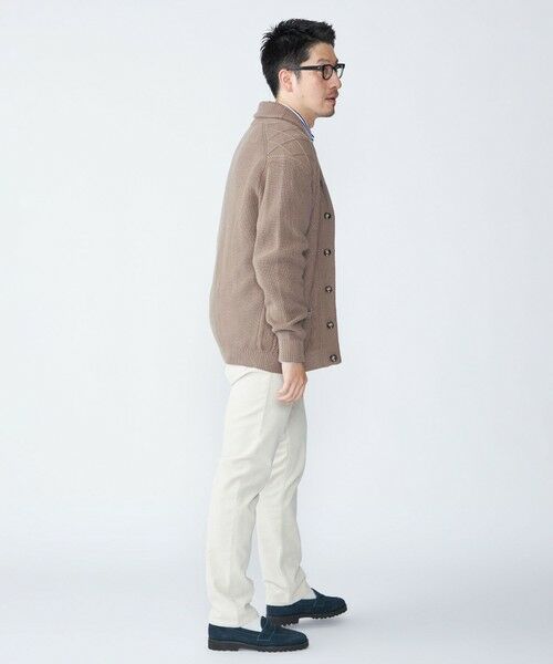 SHIPS / シップス カーディガン・ボレロ | SHIPS: 〈手洗い可能〉ウールコットン アラン ショール カーディガン | 詳細17