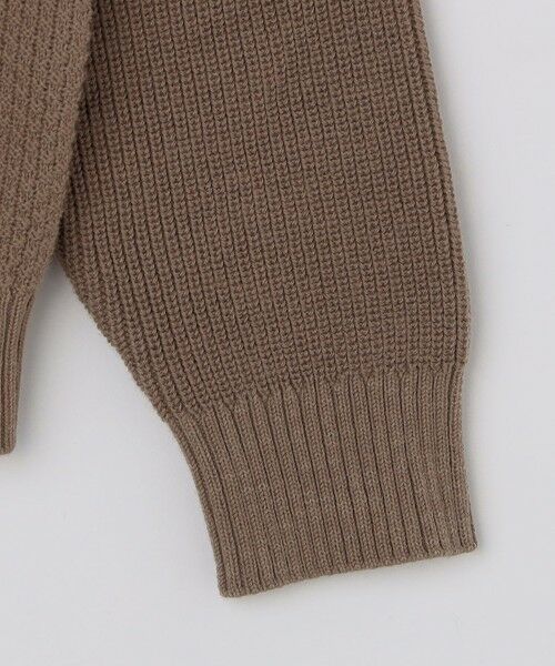 SHIPS / シップス カーディガン・ボレロ | SHIPS: 〈手洗い可能〉ウールコットン アラン ショール カーディガン | 詳細23