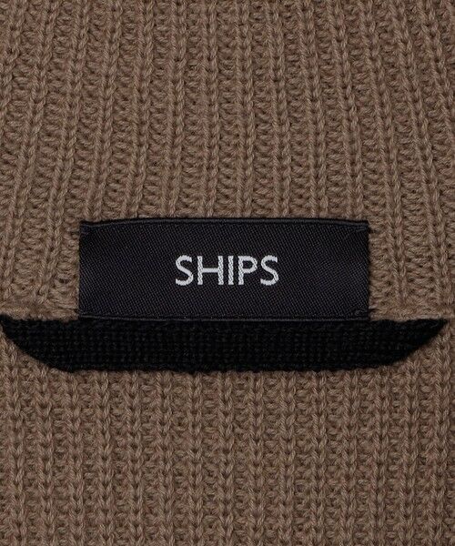 SHIPS / シップス カーディガン・ボレロ | SHIPS: 〈手洗い可能〉ウールコットン アラン ショール カーディガン | 詳細24