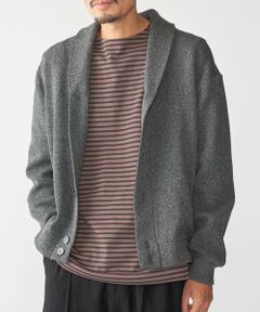 SHIPS / シップス カーディガン・ボレロ | 【WEB限定】SHIPS:〈手洗い可能〉ミックス ポリ ショールカラー ニット カーディガン