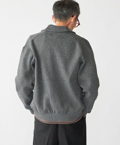 SHIPS / シップス カーディガン・ボレロ | 【WEB限定】SHIPS:〈手洗い可能〉ミックス ポリ ショールカラー ニット カーディガン | 詳細8