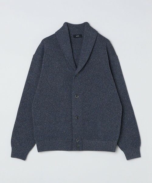 SHIPS / シップス カーディガン・ボレロ | 【WEB限定】SHIPS:〈手洗い可能〉ミックス ポリ ショールカラー ニット カーディガン | 詳細23