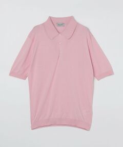 SHIPS / シップス カーディガン・ボレロ | JOHN SMEDLEY: ISIS 半袖 ニット ポロシャツ