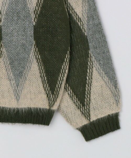 SHIPS / シップス カーディガン・ボレロ | TOWNCRAFT: SHAGGY VINTAGE PATTERN V CARDIGAN | 詳細4