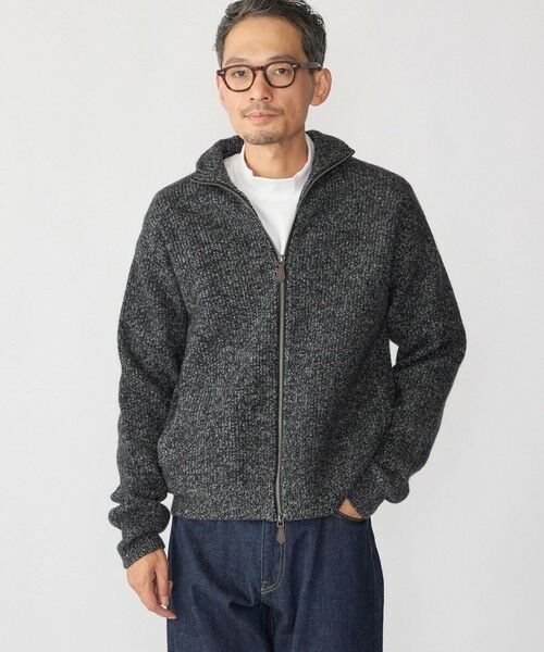 SHIPS / シップス カーディガン・ボレロ | SHIPS: ウール ドライバーズ ジップ カーディガン | 詳細2