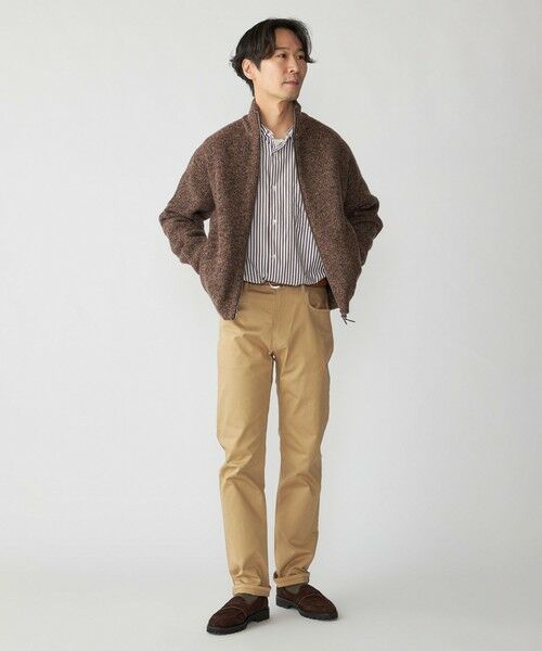 SHIPS / シップス カーディガン・ボレロ | SHIPS: ウール ドライバーズ ジップ カーディガン | 詳細5