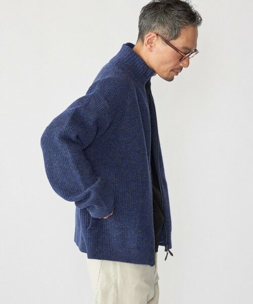 SHIPS / シップス カーディガン・ボレロ | SHIPS: ウール ドライバーズ ジップ カーディガン | 詳細16