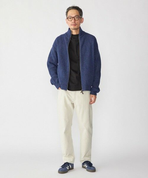 SHIPS / シップス カーディガン・ボレロ | SHIPS: ウール ドライバーズ ジップ カーディガン | 詳細9