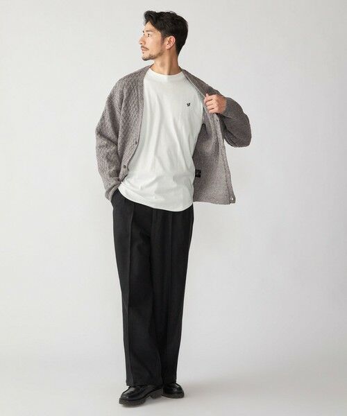 SHIPS / シップス カーディガン・ボレロ | 【WEB限定】SHIPS: 〈手洗い可能〉シャギー レイヤード カーディガン | 詳細2