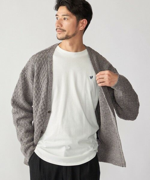 SHIPS / シップス カーディガン・ボレロ | 【WEB限定】SHIPS: 〈手洗い可能〉シャギー レイヤード カーディガン | 詳細4