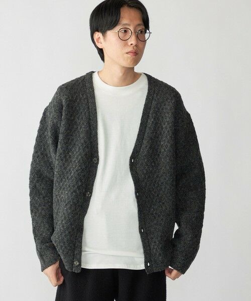 SHIPS / シップス カーディガン・ボレロ | 【WEB限定】SHIPS: 〈手洗い可能〉シャギー レイヤード カーディガン | 詳細9