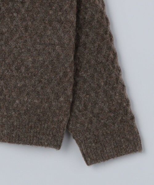 SHIPS / シップス カーディガン・ボレロ | 【WEB限定】SHIPS: 〈手洗い可能〉シャギー レイヤード カーディガン | 詳細28