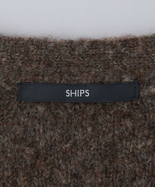 SHIPS / シップス カーディガン・ボレロ | 【WEB限定】SHIPS: 〈手洗い可能〉シャギー レイヤード カーディガン | 詳細29