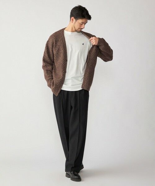 SHIPS / シップス カーディガン・ボレロ | 【WEB限定】SHIPS: 〈手洗い可能〉シャギー レイヤード カーディガン | 詳細13