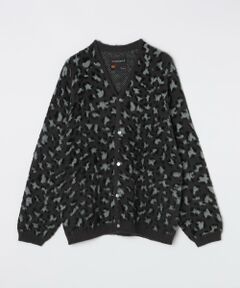 SHIPS / シップス カーディガン・ボレロ | TOWNCRAFT:〈手洗い可能〉総柄 ラグランスリーブ シャギー ニット カーディガン