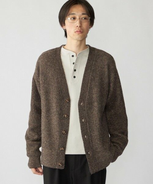 SHIPS / シップス カーディガン・ボレロ | City Ambient Products: AZE Vネック カーディガン | 詳細1