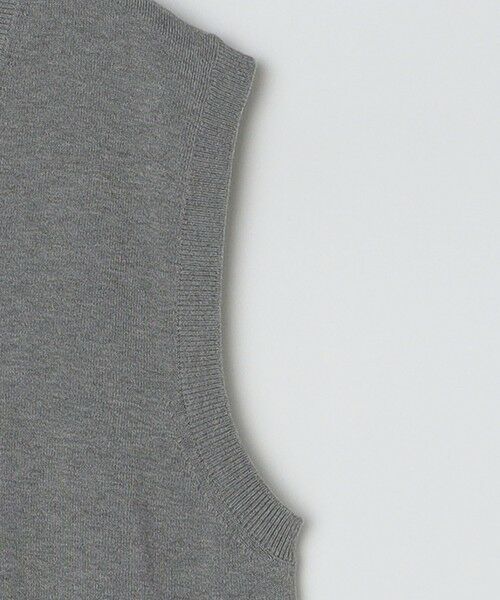 SHIPS / シップス ベスト | SHIPS: 〈手洗い可能〉12ゲージ コットン Vネック ニット ベスト | 詳細20