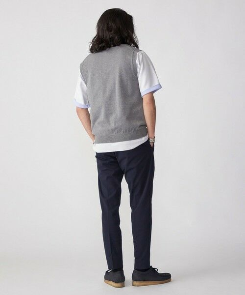 SHIPS / シップス ベスト | SHIPS: 〈手洗い可能〉12ゲージ コットン Vネック ニット ベスト | 詳細8