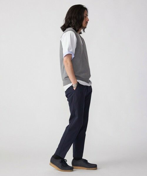 SHIPS / シップス ベスト | SHIPS: 〈手洗い可能〉12ゲージ コットン Vネック ニット ベスト | 詳細9