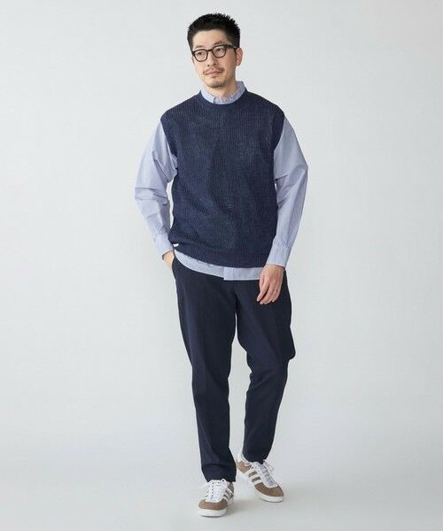 SHIPS / シップス ベスト | SHIPS: サンフェード リネン ニット ベスト | 詳細14