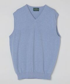 SHIPS / シップス ベスト | ALAN PAINE:12ゲージ Vネック ニットベスト