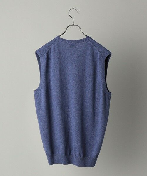 SHIPS / シップス ベスト | ALAN PAINE:12ゲージ Vネック ニットベスト | 詳細4