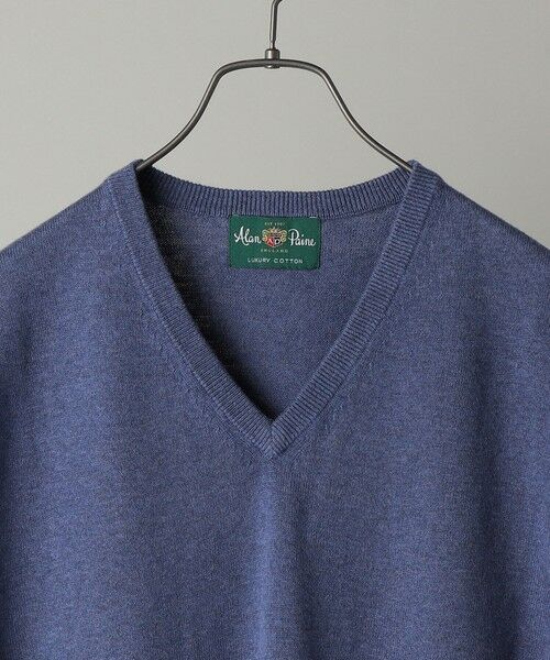 SHIPS / シップス ベスト | ALAN PAINE:12ゲージ Vネック ニットベスト | 詳細5
