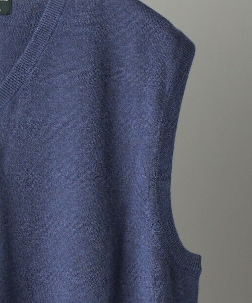 SHIPS / シップス ベスト | ALAN PAINE:12ゲージ Vネック ニットベスト | 詳細6