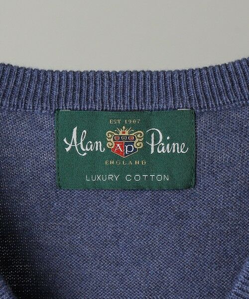 SHIPS / シップス ベスト | ALAN PAINE:12ゲージ Vネック ニットベスト | 詳細8