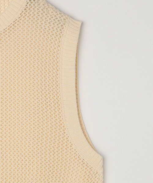 SHIPS / シップス ベスト | SHIPS:〈手洗い可能〉メッシュ ニット ベスト | 詳細5
