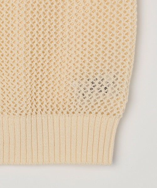 SHIPS / シップス ベスト | SHIPS:〈手洗い可能〉メッシュ ニット ベスト | 詳細6