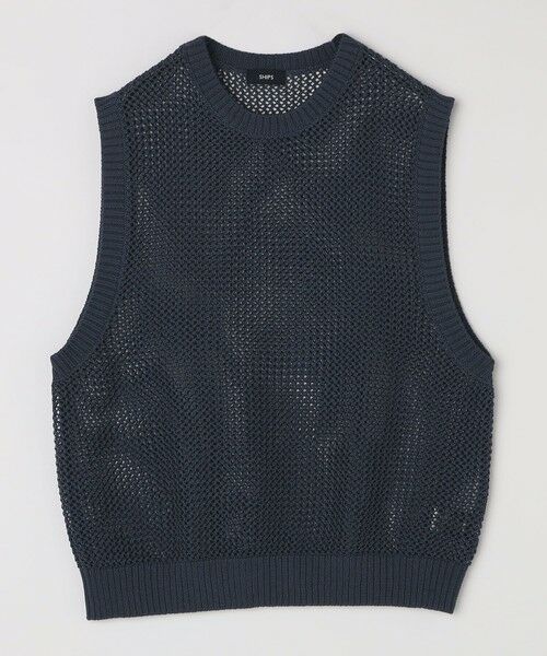 SHIPS / シップス ベスト | SHIPS:〈手洗い可能〉メッシュ ニット ベスト | 詳細12
