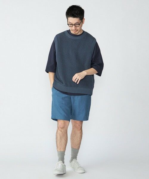 SHIPS / シップス ベスト | SHIPS:〈手洗い可能〉メッシュ ニット ベスト | 詳細10