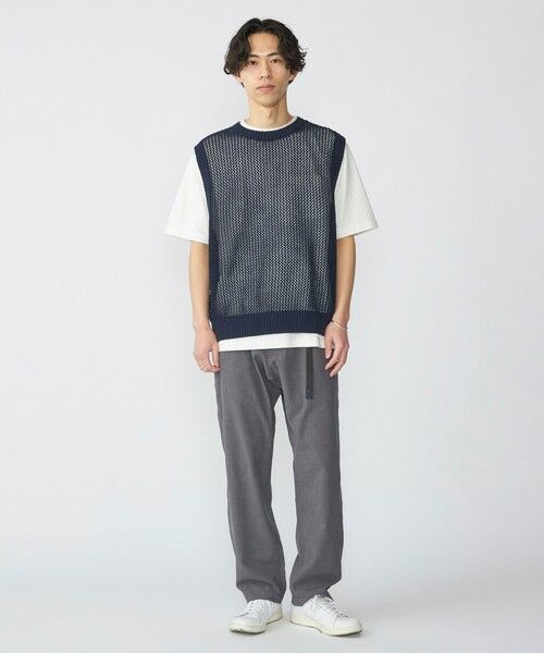 SHIPS / シップス ベスト | SHIPS:〈手洗い可能〉メッシュ ニット ベスト | 詳細14