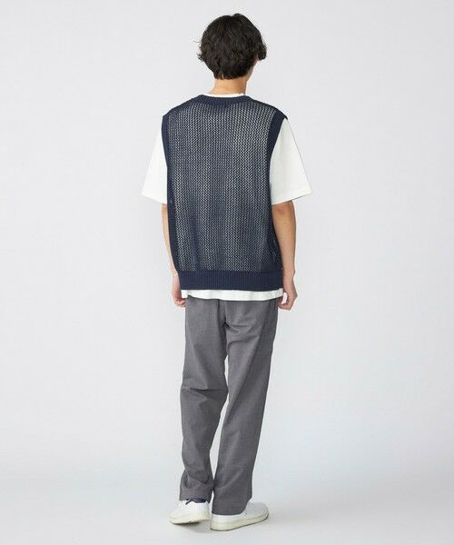 SHIPS / シップス ベスト | SHIPS:〈手洗い可能〉メッシュ ニット ベスト | 詳細16